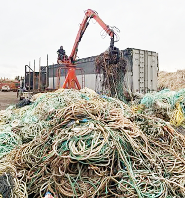 Le recyclage des engins de pêche en danger 